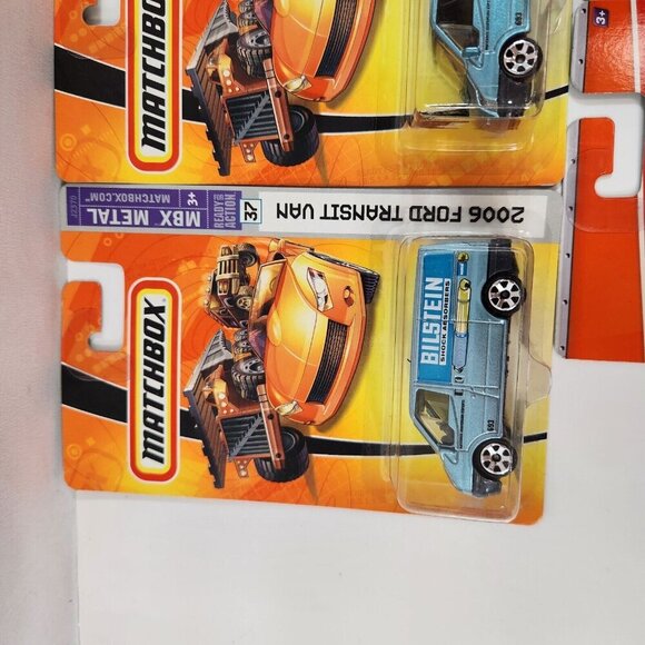 Matchbox Ford Transit Vans Taxi MBX Metal Diecast Cars Lot of 5 New MOC - Picture 6 of 16